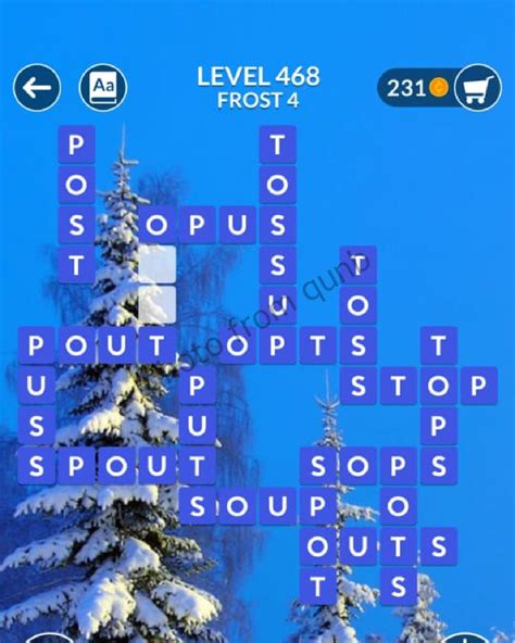 468 wordscapes|wordscape level 468 frost 4.